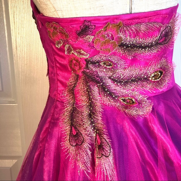 🔥MAY QUEEN COUTURE EVENING DRESS🔥STUNNING … - Picture 5 of 10